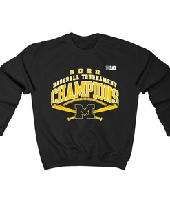 2022 Big Ten Baseball Tournament Champions Michigan Wolverines Shirt - NCAA Team Merchandise