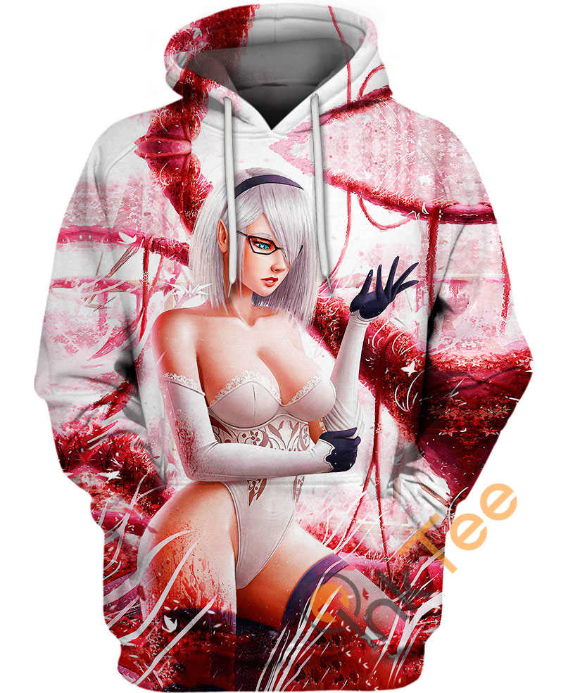 2B After Fight 3D Hoodie - Nier Automata