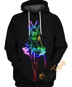 2B Lamp Print 3D Hoodie - Nier Automata