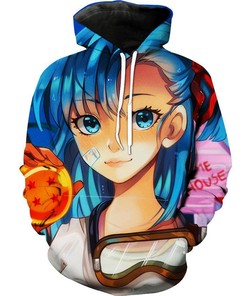 4 Star Ball Bulma Dragon Ball Sexy 3D Hoodie