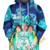 A Combination Technique Printed 3D Hoodie