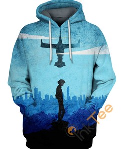 A Hardened Smoker Print 3D Hoodie