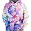 A Lavender Kimono 3D Hoodie With All Over Print