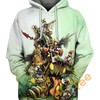 A Perilous Adventure Printed 3D Hoodie