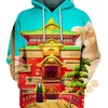 A Weird House All Over Print 3D Hoodie