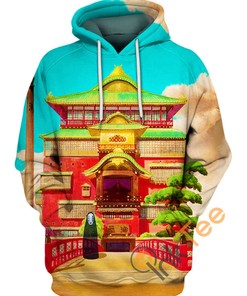 A Weird House All Over Print 3D Hoodie