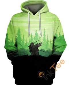 A World Of Danger Printed 3D Hoodie
