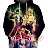 Ace Sabo Luffy All Over Print 3D Hoodie