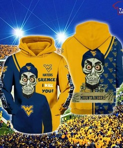 Achmed Gold West Virginia Mountaineers Blue 3D Hoodie For Men And Women, Ncaa Gifts