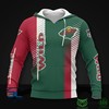 Add Some Style To Winter Wardrobe With Minnesota Wild Nhl Pattern 3D Hoodie Zip Hoodie