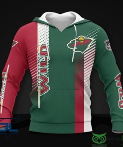 Add Some Style To Winter Wardrobe With Minnesota Wild Nhl Pattern 3D Hoodie Zip Hoodie