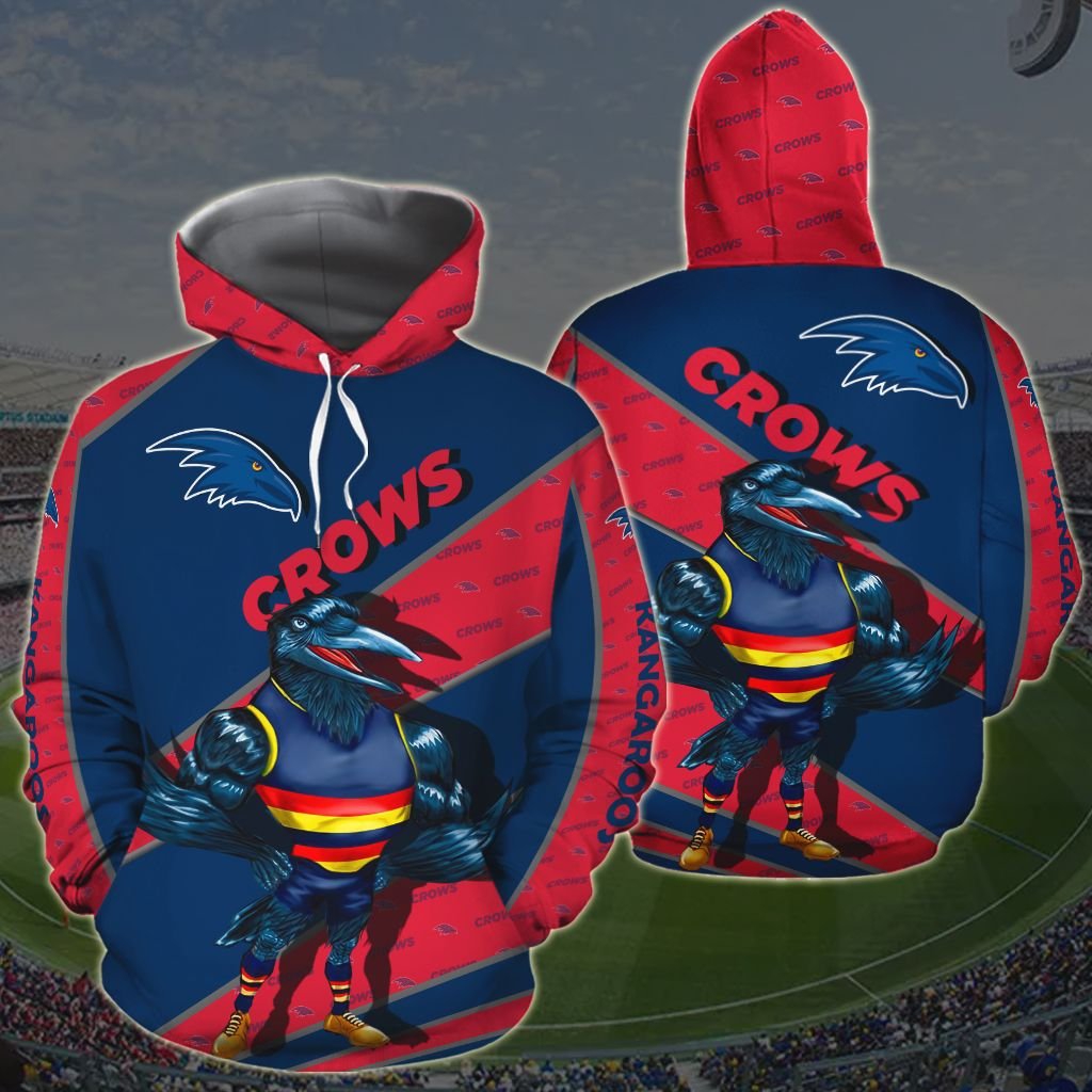 Adelaide Football Club Mascot Custom All Over Print Hoodie