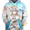 Adorable Girl All Over Print 3D Hoodie - Gifts For Women