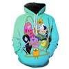Adventure Time Character All Over Print 3D Hoodie