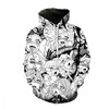 Ahegao Face Zipper 3D Hoodie - Gifts For Men
