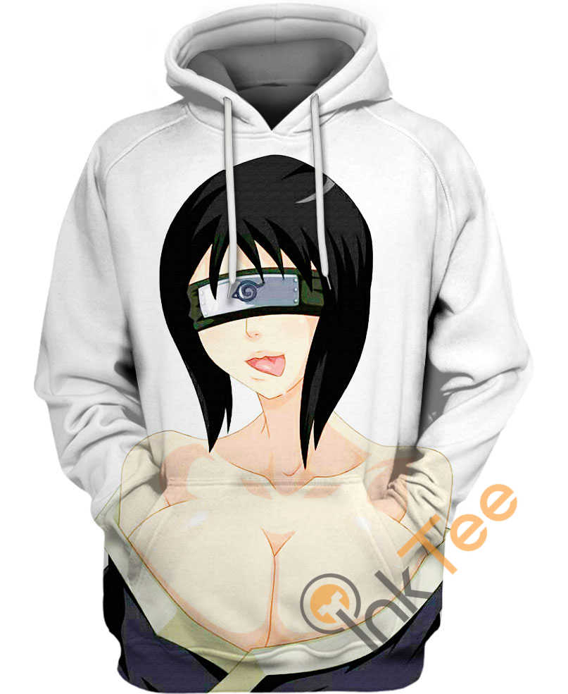 Ahegao Lovers Unite With The Shizune Blindfold 3D Hoodie
