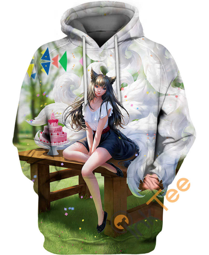 Ahri Birthday Custom 3D Hoodie - Unique Gift For Fans
