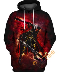 Ainz Ooal Gown All Over Print 3D Hoodie - Gifts For Father'S Day