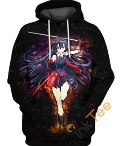 Akame Kill Hoodie 3D With Custom Print, Custom All Over Print Hoodie