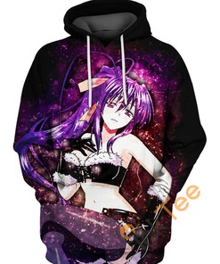 Akeno High School Dxd 3D Graphic Hoodie, 3D Graphic Hoodies