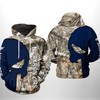 Akron Zips Usa Flag 3D Printed Hoodie - Ncaa Apparel For Fans