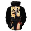 Aku Samurai Jack Apparel Custom 3D Printed Hoodie, Custom 3D Hoodies