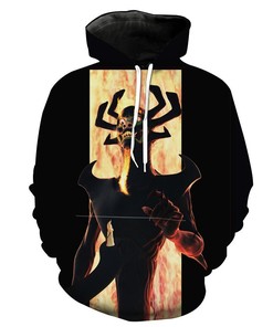 Aku Samurai Jack Apparel Custom 3D Printed Hoodie, Custom 3D Hoodies