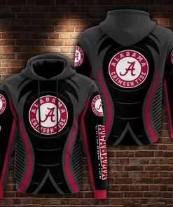 Alabama Crimson Fan 3D Hoodie All Over Printed Gift
