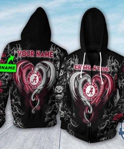 Alabama Crimson Tide Dragon Ncaa 3D Hoodie - Personalized Gifts For Fans