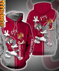 Alabama Crimson Tide Fans 3D Hoodie - Celebrate Football Seasons In Style