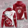 Alabama Crimson Tide Flame Rugby Ball 3D Hoodie - Perfect Gift For Fans