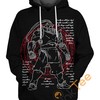 Alchemist Plan All-Over Print Hoodie With 3D Graphic Print, 3D Graphic Hoodies