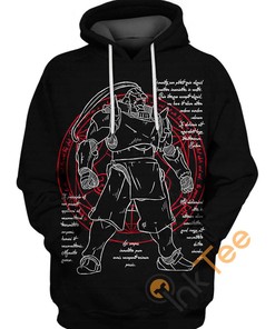 Alchemist Plan All-Over Print Hoodie With 3D Graphic Print, 3D Graphic Hoodies