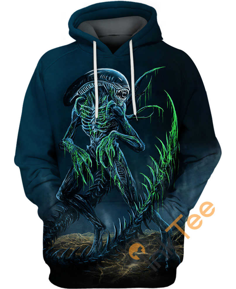 Alien Hive On Avpalternative Custom All Over Print 3D Hoodie, Custom All Over Print Hoodie