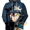 All Over Print 3D Hoodie Featuring Asta'S Demon Form From Black Clover
