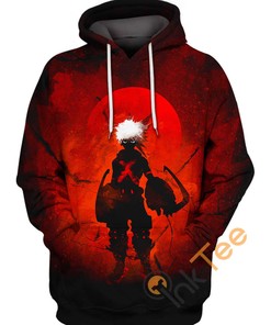 All Over Print 3D Hoodie - My Hero Academia Bakugo Portrait Design