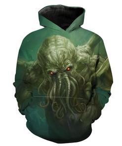 All Over Print Charging Cthulhu Nerd Gaming Cthulhu Hoodie 3D