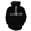All Over Print Choose Your Weapon Dice D&D Weapon Dice Hoodie 3D