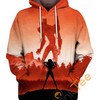 All Over Print Evangelion Cosplay With Front Pocket Sport Hoodie 3D