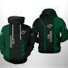 All Over Print Minnesota Wild Nhl Zip Up Hoodie Customizable With Personalized Graphics