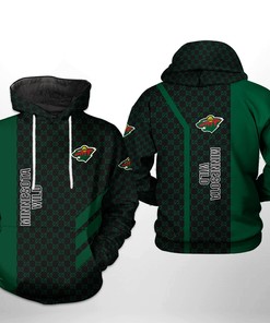 All Over Print Minnesota Wild Nhl Zip Up Hoodie Customizable With Personalized Graphics