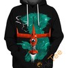 All Over Print Space Cowboy Hoodie 3D