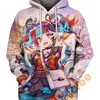 All Over Print Sparkling Archer Hoodie 3D