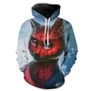 All Over Print Spiderman Style Cat Superhero Cat Hoodie 3D