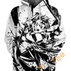 All Over Print Splashing Water Flow Turbulent Hoodie 3D