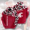 All Over Print Sports American Football Ncaaf Washington State Cougars Usa Hoodie 3D, Perfect For Ncaa Fans