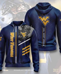 All Over Print Sports American Football Ncaaf West Virginia Mountaineers Usa Hoodie 3D, Perfect For Ncaa Fans
