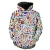 All Pokemon Epic Animal All Over Print 3D Hoodie, 3D Hoodies For Men Graphic