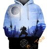 Alphonse Elric 3D Printed All Over Print Hoodie, 3D Printed Hoodies
