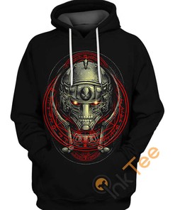 Alphonse Elric Fullmetal Alchemist Custom All Over Print 3D Hoodie, Custom All Over Print Hoodie